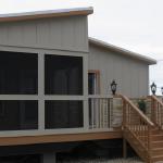 1336 Covered porch and open deck